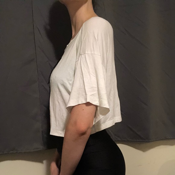 Sparkle Bow Crop Top - Picture 2 of 4